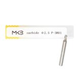 End Mill Cutter Carbide Material 2.5mm φ2.5xD4x33
