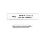 End Mill Cutter Carbide Type BW6015B - φ1.5xD6x40Lx1F