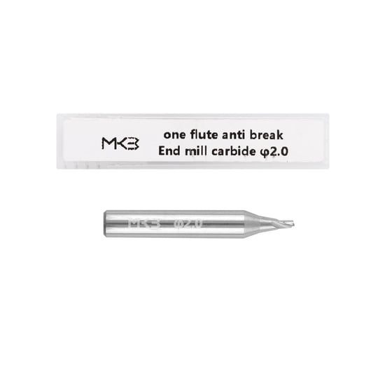 End Mill Cutter Carbide Type BW6020B - φ2.0xD6x40Lx1F