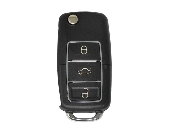 Face to Face Universal Copier Flip Remote Key 3 Buttons 433MHz VW Chrome Type RD264