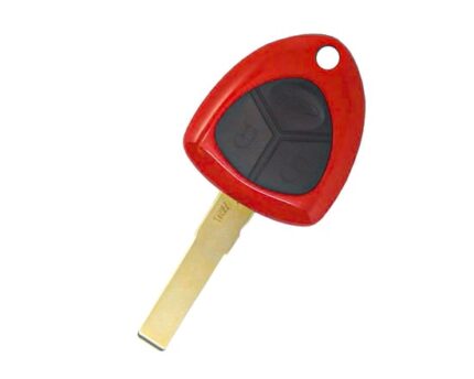 Ferrari Remote Key Shell 3 Buttons Non Flip Red