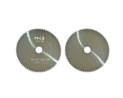 Flat Slotter Cutter Carbide Material Φ64.6x1.8xΦ9.53