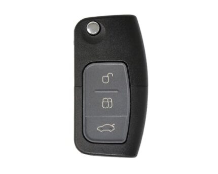 Ford Flip Remote Key Shell 3 Buttons HU101 Blade