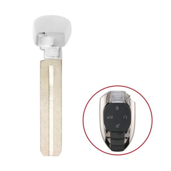 GAC GS8 2024 Smart Remote Key Blade ( Color Chrome)