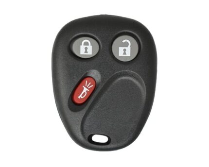 GMC Chevrolet Medal Remote Key Shell 3 Buttons without Battery Holder