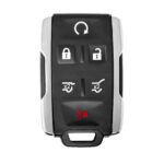 GMC Chevrolet Remote Key Shell 5+1 Buttons Silver Color