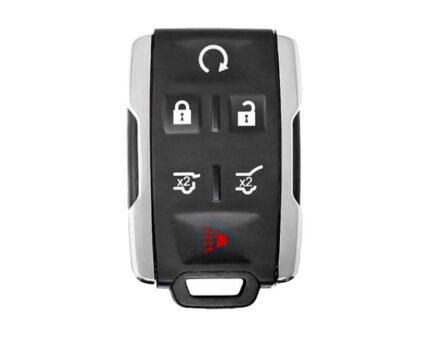 GMC Chevrolet Remote Key Shell 5+1 Buttons Silver Color