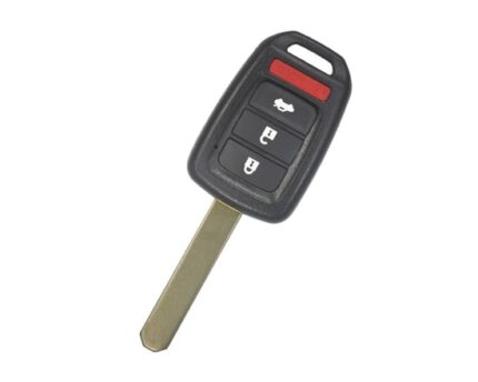 Honda Modern Non-Flip Remote Key Shell 3+1 Button HON66 Blade