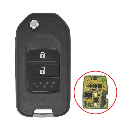 Honda Modified Flip Remote Key Shell 2 Buttons Honda Modified Flip Remote Key Shell 2 Buttons