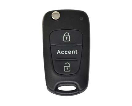 Hyundai Accent Flip Remote Key Shell 2 Button HYN17