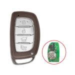 Hyundai Tucson 2015 Smart Remote Key Shell 4 Buttons with Laser Blade