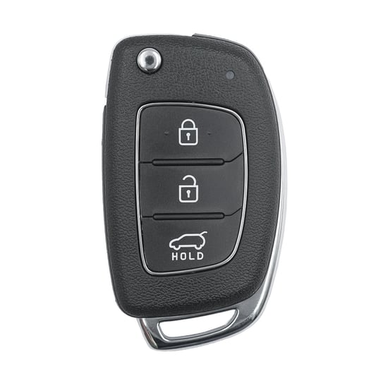 Hyundai Tucson 2016-2020 Flip Remote Key Shell 3 Buttons SUV Trunk TOY48 Blade Hyundai Tucson 2016-2020 Flip Remote Key Shell 3 Buttons SUV Trunk TOY48 Blade