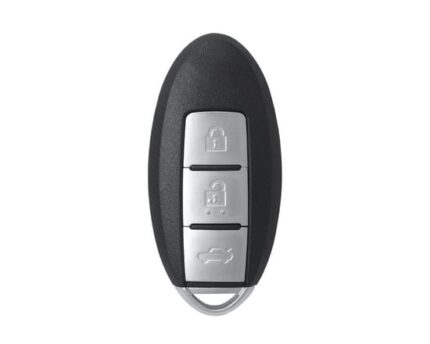 Infiniti Smart Remote Key Shell 3 Buttons With Side Groove Right Battery Type