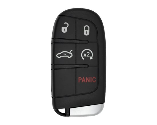 Jeep Dodge Chrysler Smart Key Shell 4+1 Buttons Jeep Dodge Chrysler Smart Key Shell 4+1 Buttons