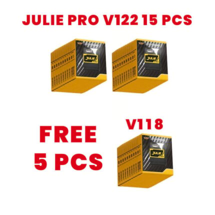 Julie Pro V122 15 pcs + Free 5 Pcs Julie Pro Platinum Universal ( V118 )