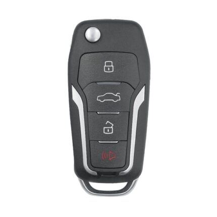 Keydiy Xhorse Ford Type Flip Remote Key Shell 3+1 Buttons
