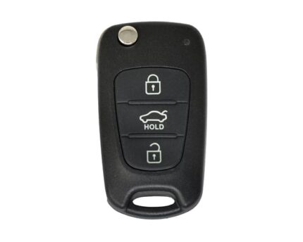 KIA Hyundai Flip Remote Key Shell 3 Button Sedan HYN14R Blade