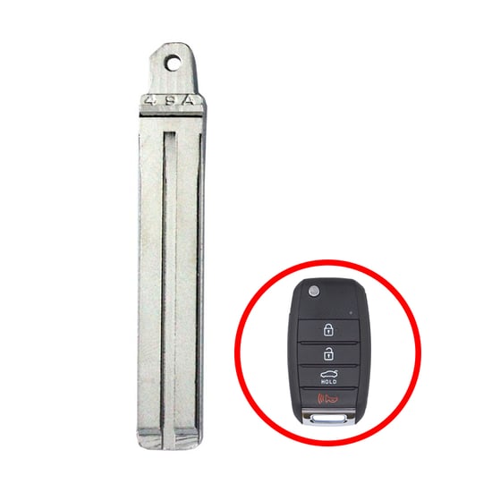 KIA Optima 2014 Genuine Flip Remote Key Blade 81996-A4000 KIA Optima 2014 Genuine Flip Remote Key Blade 81996-A4000