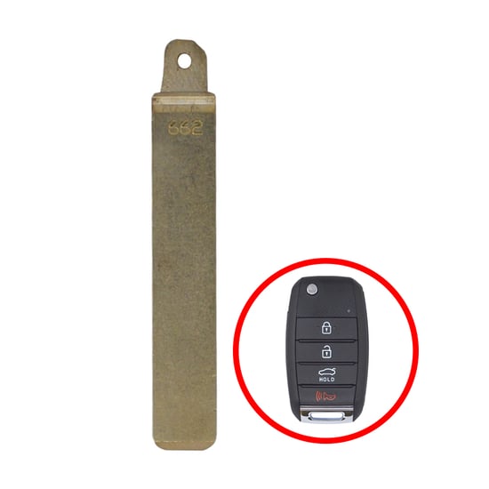 KIA Picanto Morning 2017-2019 Genuine Flip Remote Blade 81996-G6100 KIA Picanto Morning 2017-2019 Genuine Flip Remote Blade 81996-G6100