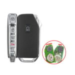 Kia Smart Remote Shell 4+1 Buttons Sedan for Xhorse Board XZKA82EN