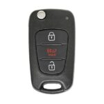 KIA Soul Flip Remote Key Shell 2+1 Buttons TOY48 Blade