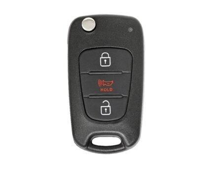 KIA Soul Flip Remote Key Shell 2+1 Buttons TOY48 Blade