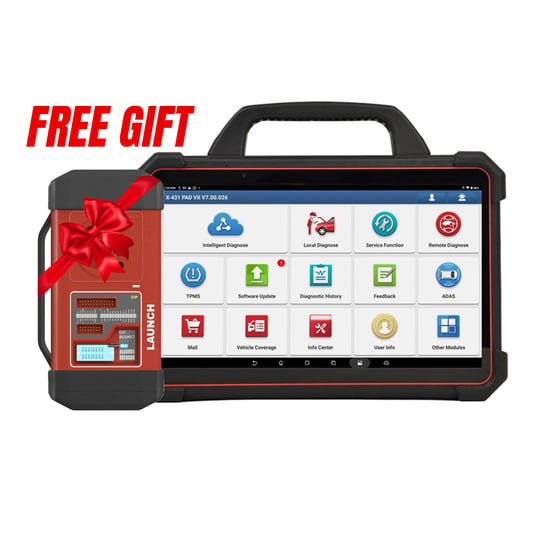 Launch X-431 PAD 7 (VII) LINK High-end Flagship Diagnostic Tool & Free X-PROG 3 Advanced Immobilizer and Key Programming Module Gift Launch X-431 PAD 7 (VII) LINK High-end Flagship Diagnostic Tool & Free X-PROG 3 Advanced Immobilizer and Key Programming Module Gift