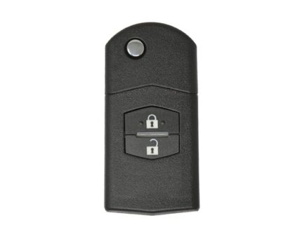 Mazda Flip Remote Key Shell 2 Button With Head