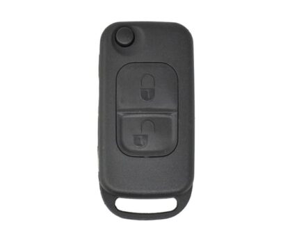 Mercedes Benz Flip Remote Key Shell 2 Buttons HU64 Blade