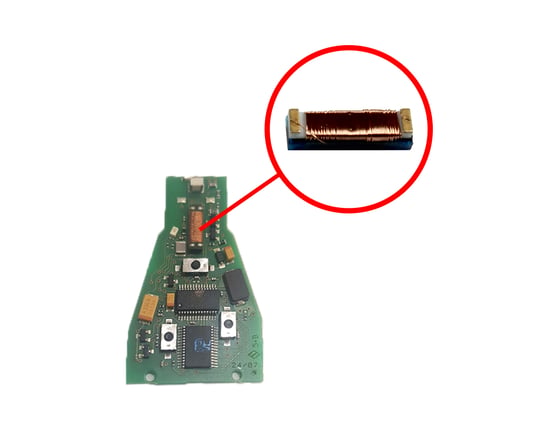 Mercedes Black Smart Remote Key Coil
