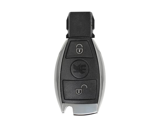 Mercedes Chrome Remote Key Shell 2 Buttons Modified Mercedes Chrome Remote Key Shell 2 Buttons Modified