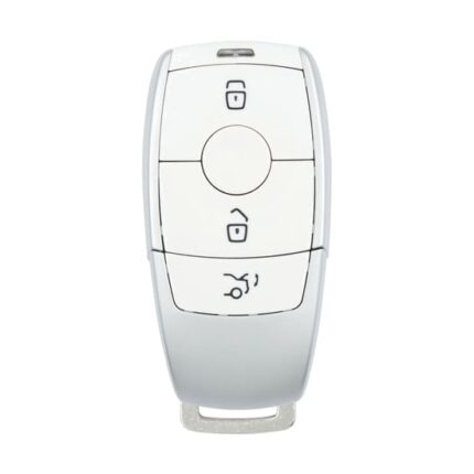 Mercedes E Series Smart Remote Key Shell 3 Buttons Matt White Color