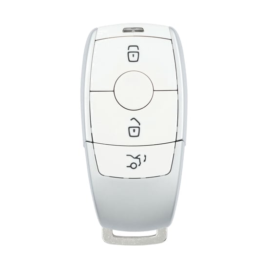 Mercedes E Series Smart Remote Key Shell 3 Buttons Matt White Color Mercedes E Series Smart Remote Key Shell 3 Buttons Matt White Color