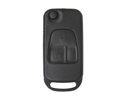 Mercedes Flip Remote Key Shell HU64 Blade ML 3 Buttons