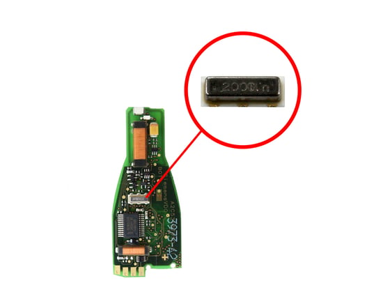 Mercedes Smart Remote Key Crystal