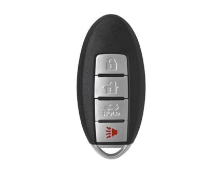 Nissan Altima 2008-2012 Smart Key Remote Shell 3+1 Buttons With Side Groove Right Battery Type