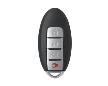 Nissan Armada 2008-2012 Infiniti Smart Key Shell 3+1 Button Middle Battery Type