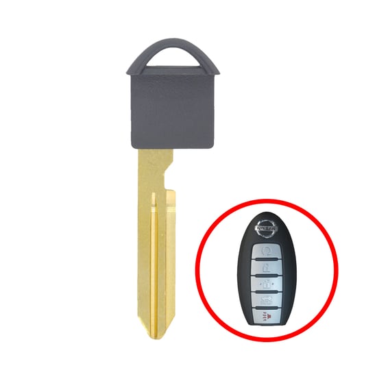Nissan Genuine Remote Key Blade H0564-1FA0B Nissan Genuine Remote Key Blade H0564-1FA0B