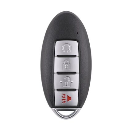 Nissan Kicks Rogue 2021 Smart Remote Key Shell 3+1 Buttons Auto Start With Light Indicator