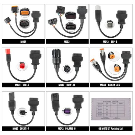 OBDstar Motorcycle Cable Kit For G3