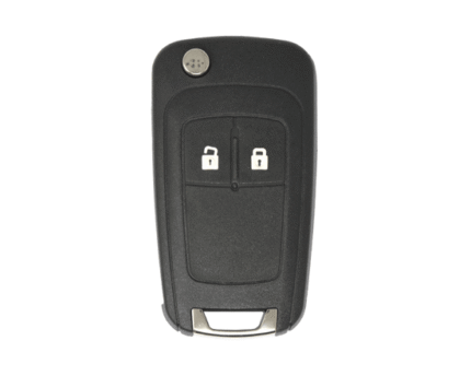 Opel Chevrolet Flip Remote Key Shell 2 Buttons