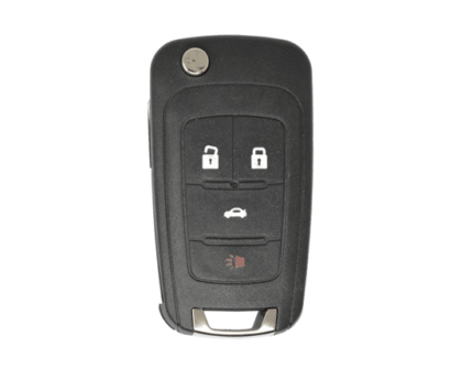 Opel Chevrolet Flip Remote Key Shell 3+1 Buttons