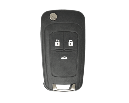 Opel Chevrolet Flip Remote Key Shell 3 Buttons
