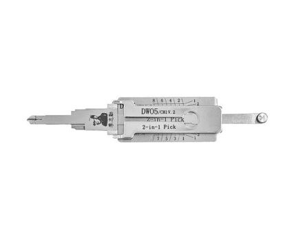 Original Lishi 2-in-1 Pick Decoder Tool CH1/DW05 DW04
