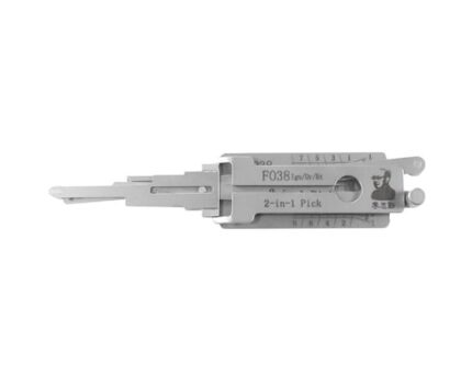 Original Lishi 2-in-1 Pick Decoder Tool FO38+AG Ford 8-Cut