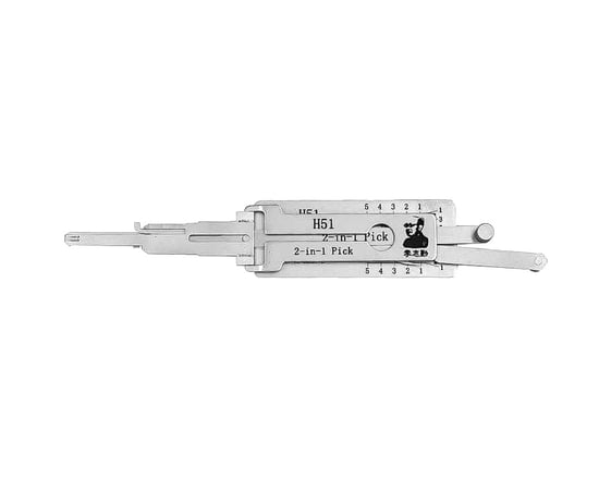 Original Lishi 2-in-1 Pick Decoder Tool FO6/H51-AG Original Lishi 2-in-1 Pick Decoder Tool FO6/H51-AG