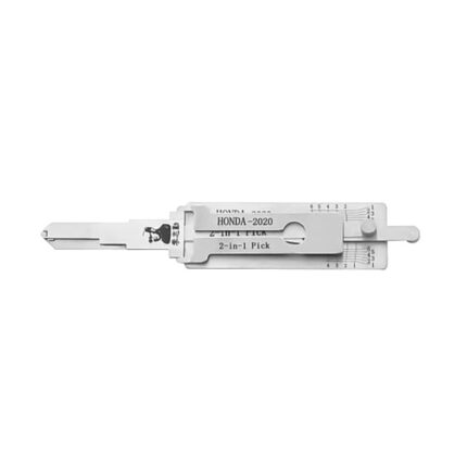 Original Lishi 2-in-1 Pick Decoder Tool for Honda-2020 Sub-key For Smart Keyentry Vehicle