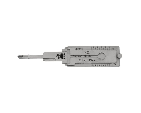 Original Lishi 2-in-1 Pick Decoder Tool HI1+IGN-AG Hino Truck 2005+ Anti Glare Type Original Lishi 2-in-1 Pick Decoder Tool HI1+IGN-AG Hino Truck 2005+ Anti Glare Type