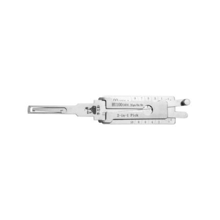 Original Lishi 2-in-1 Pick Decoder Tool HU100+V3-AG 10 Cuts
