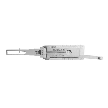Original Lishi 2-in-1 Pick Decoder Tool HU92+SL-AG for BMW HU92 Single Lifter Ignition Anti Glare Type